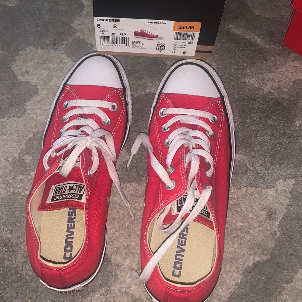 Red AllStars Converse